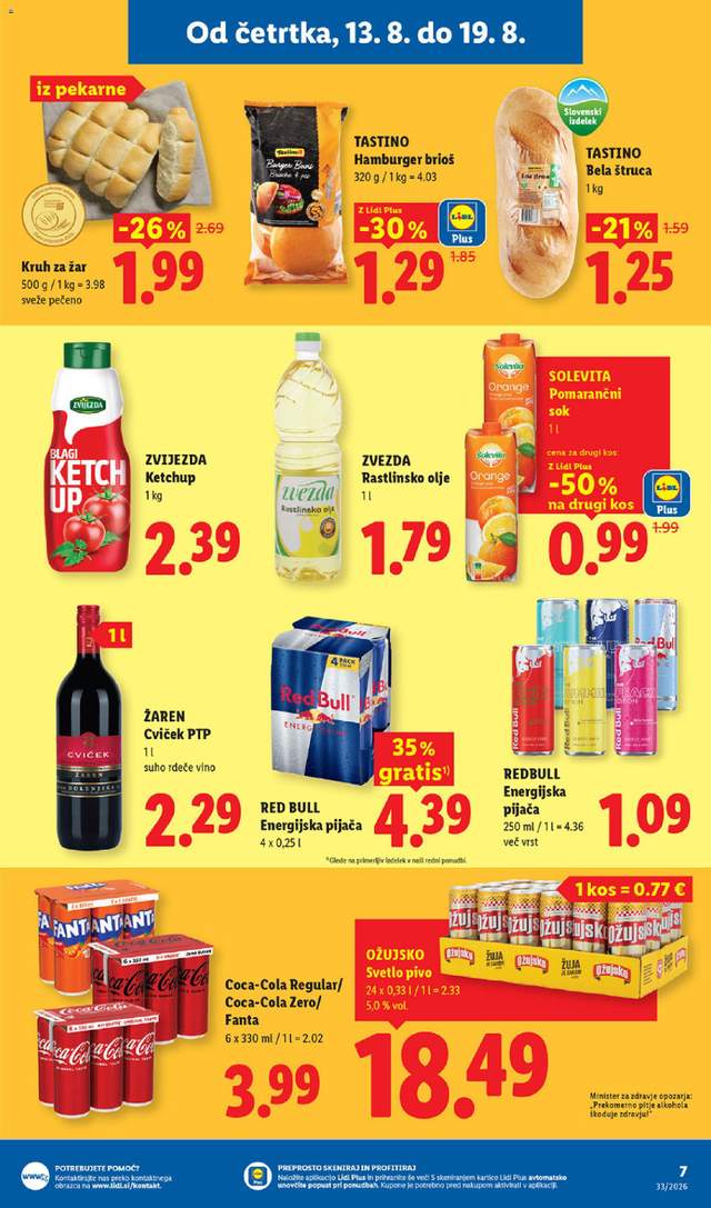 Novi Lidl katalog od 13.08.