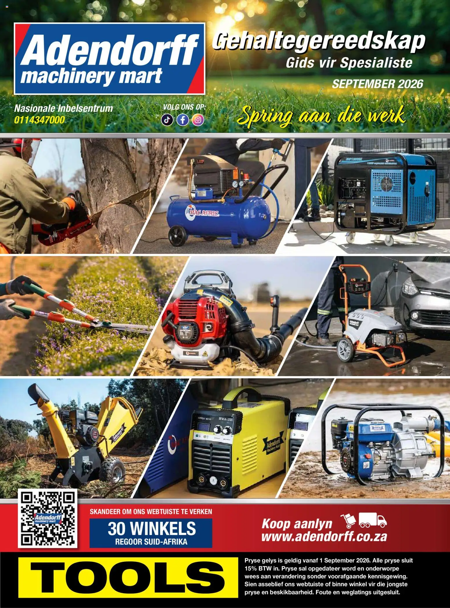 Preview of Adendorff flyer valid from 01/09/2026
