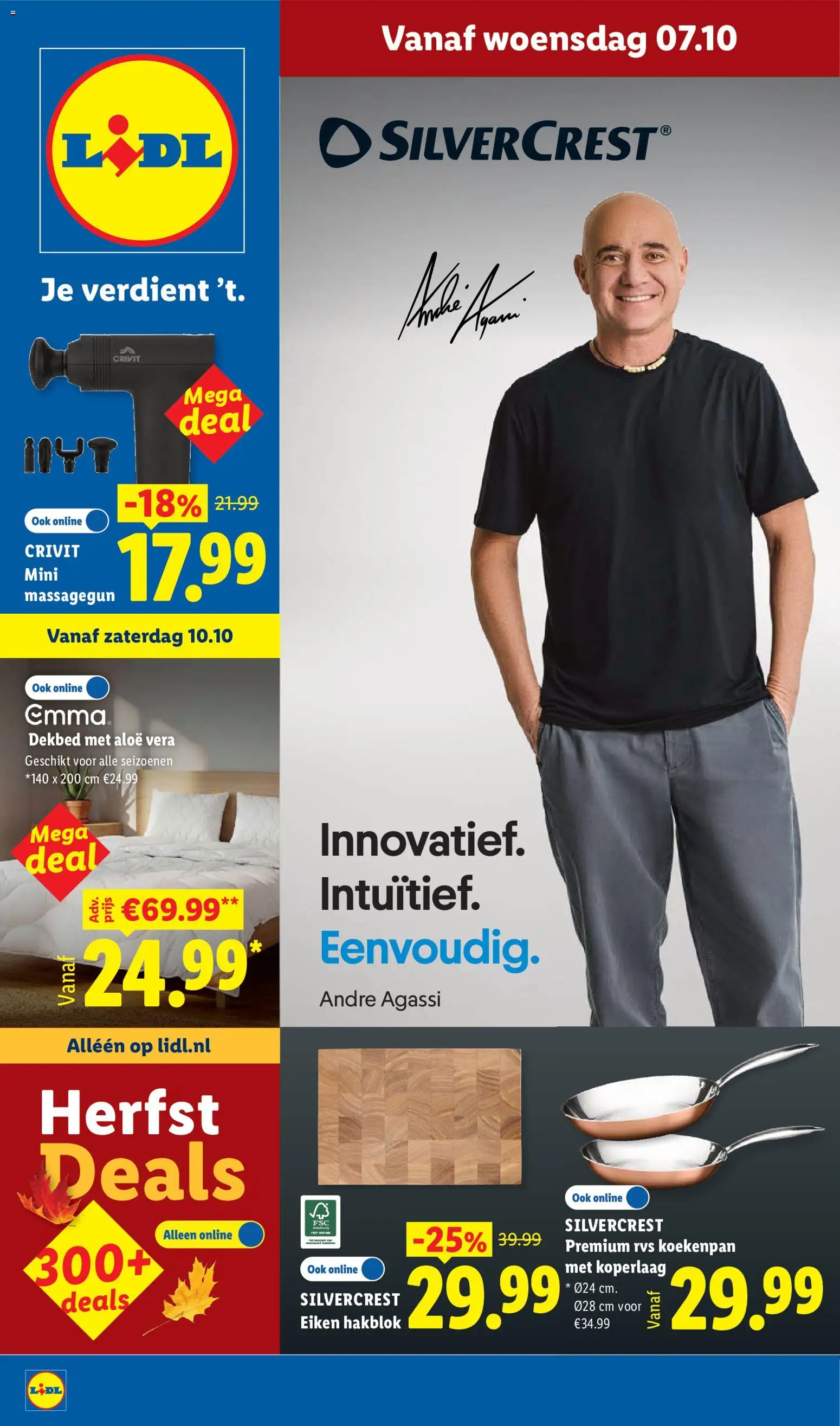 Voorbeeld van Lidl folder van winkel Lidl geldig vanaf 07-10-2026 - Dekbed, Pan, Aloë Vera