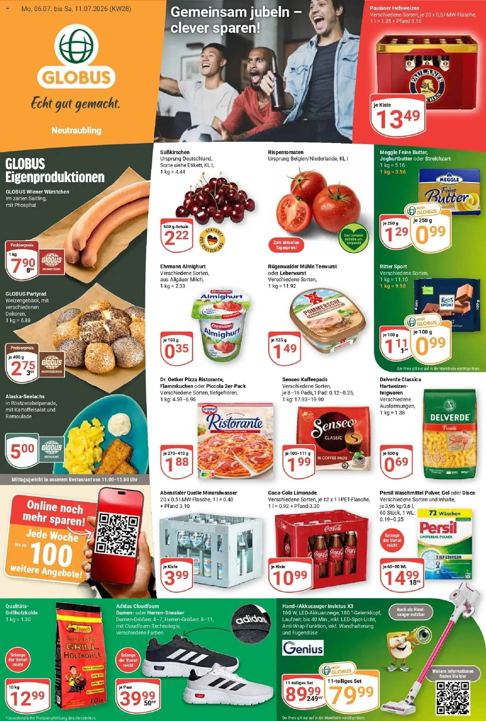 Vorschau von dem Prospekt des Geschäftes Globus, gültig ab dem 06.07.2026