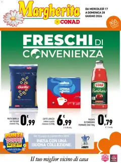 Anteprima dell'opuscolo Conad volantino Margherita Sicilia dal negozio Conad valido da 17/06/2026