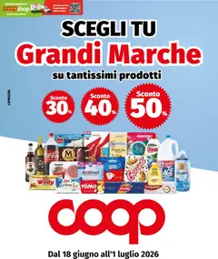 Anteprima dell'opuscolo COOP volantino Marche Liguria dal negozio COOP valido da 18/06/2026