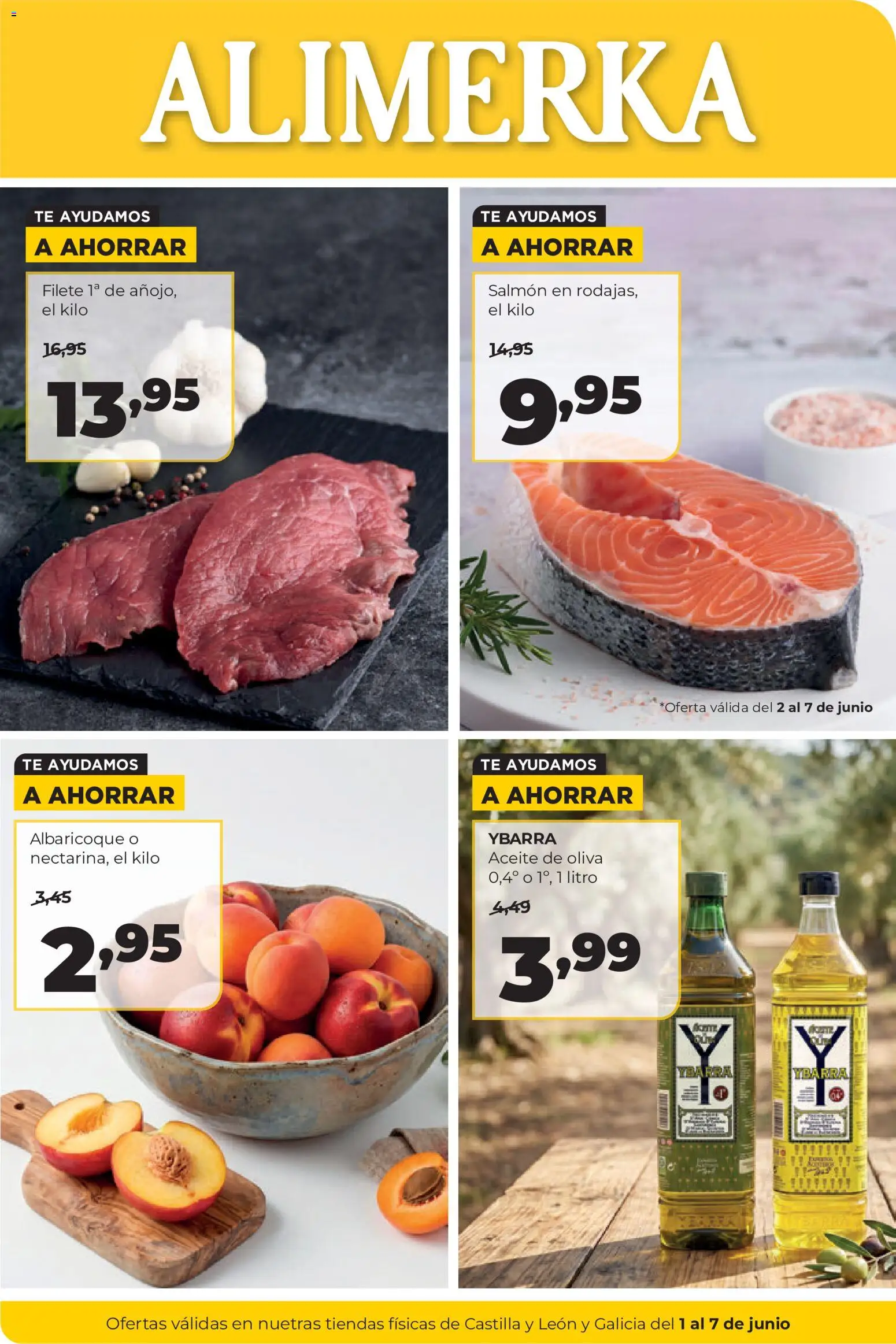 Vista previa del folleto de la tienda Alimerka válido desde el 01/06/2026 
