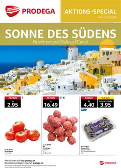 Vorschau des Merkblatts Prodega aktionen Sonne des Südens vom Shop Prodega gültig von 03.08.2026 bis 15.08.2026