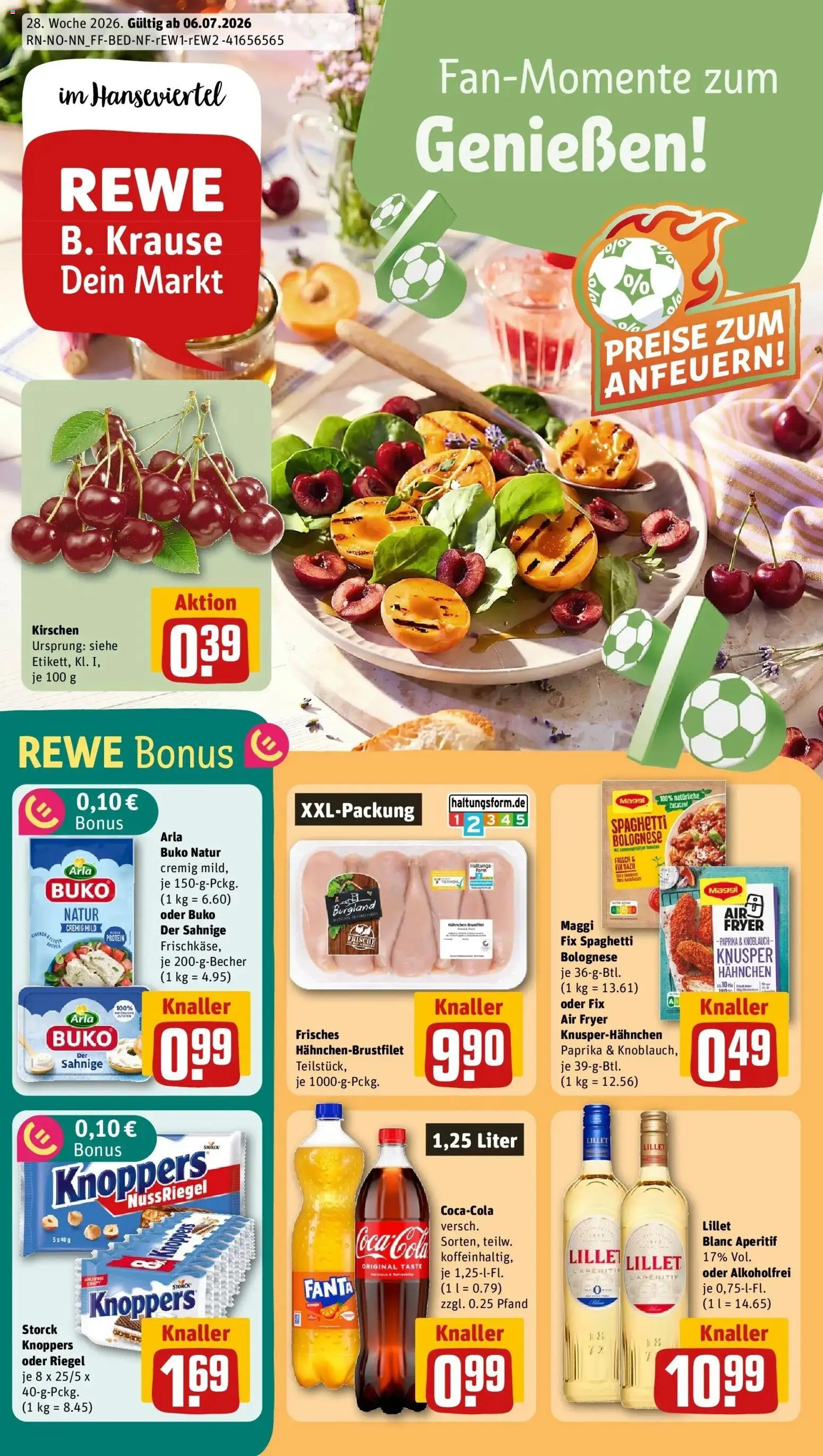 Vorschau von dem Prospekt des Geschäftes Rewe, gültig ab dem 05.07.2026