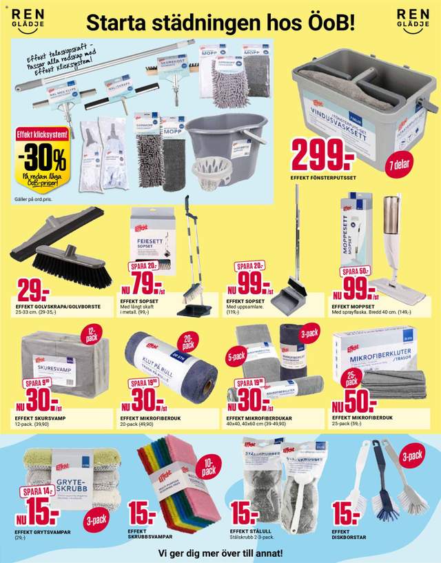 Nytt ÖoB reklamblad från 03/08