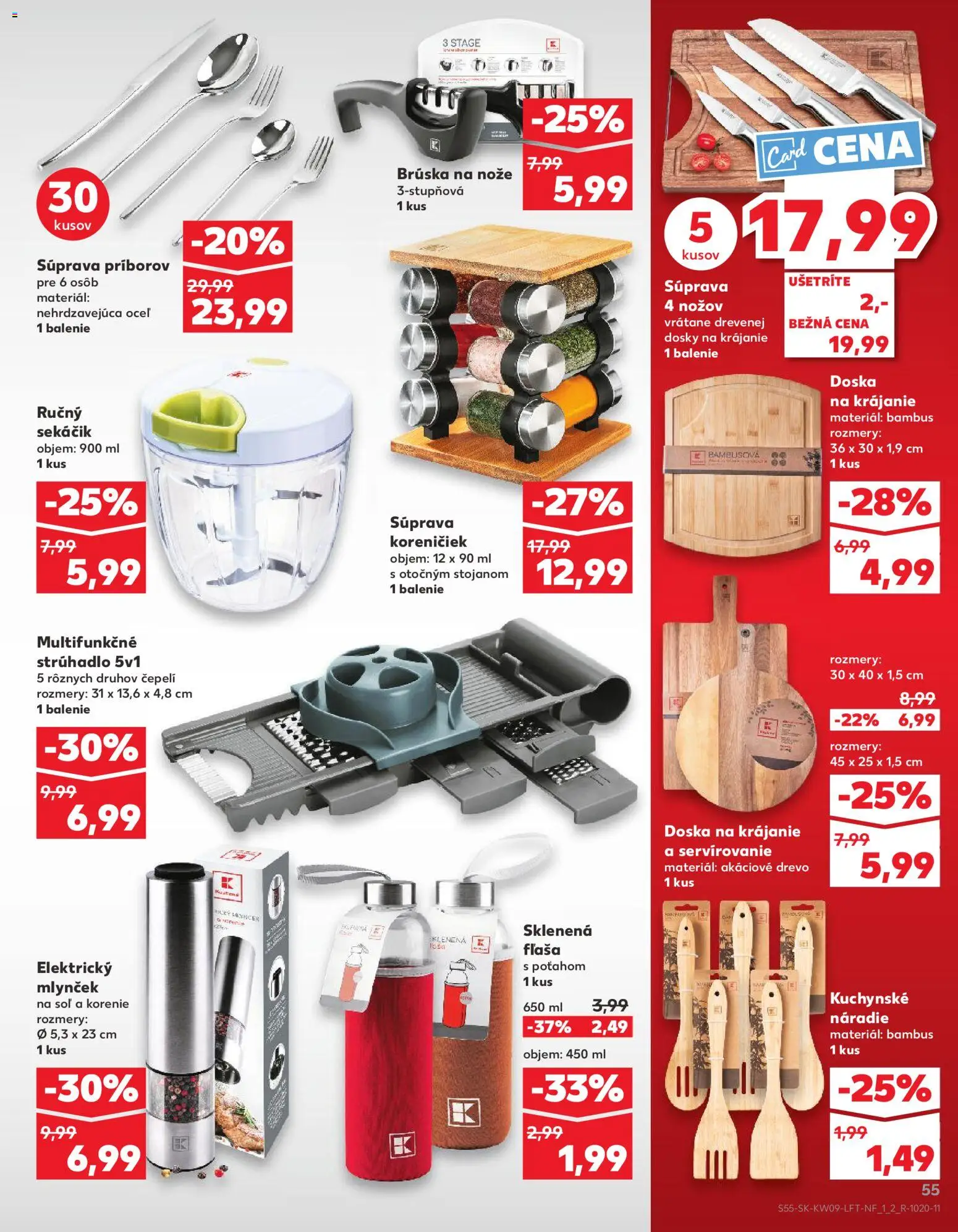 Náhľad Kaufland letáku platného od 26.02.2026 - Náradie, Soľ, Korenie, Strúhadlo, Mlynček