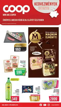COOP - COOP - Mini & Abc & Szuper / Mecsek megtekintése, amely érvényes 2026.05.14.-től