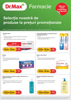 Previzualizarea de cataloage: Dr.Max Dr.Max Catalog valabil de la 01.08.2026