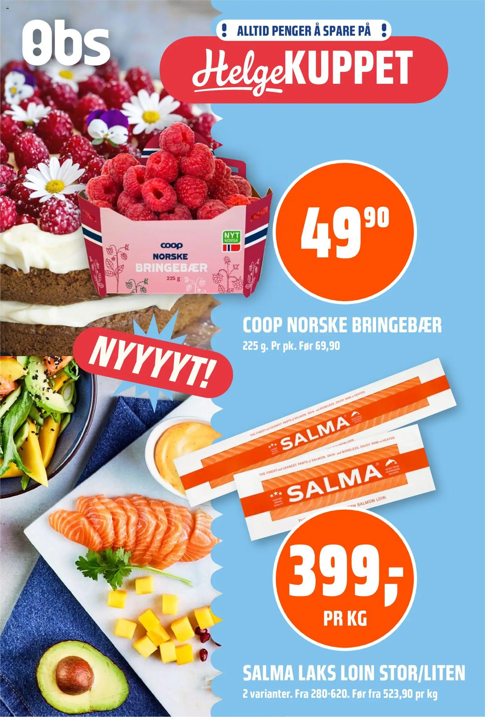 Forhåndsvis Coop Obs kundeavis fra butikk Coop Obs gyldig fra 06/08/2026