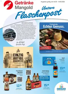 Vorschau von dem Prospekt des Geschäftes Angebote, gültig ab dem 14.09.2026