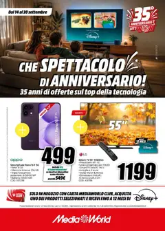Anteprima dell'opuscolo Media World volantino dal negozio Media World valido da 14/09/2026