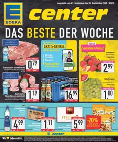 Vorschau von dem Prospekt des Geschäftes Edeka, gültig ab dem 21.09.2026