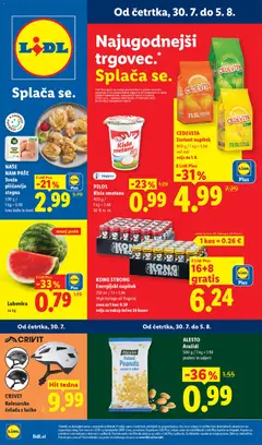 Predogled kataloga iz trgovine Lidl veljaven od 30.07.2026