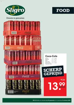 Prévisualisation de Sligro Folder Food du magasin Sligro formulaire valide 24/09/2026