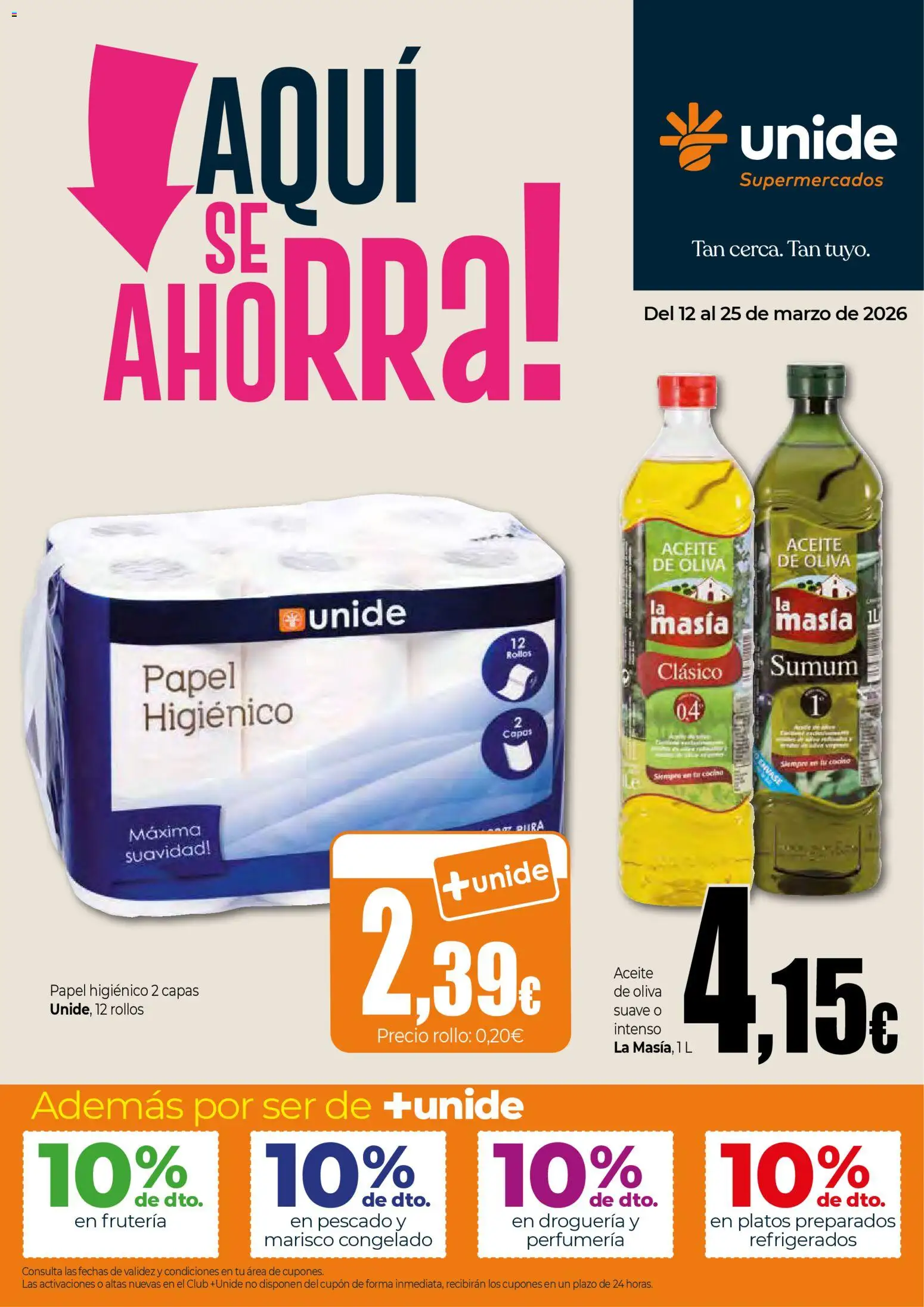 Unide folleto > 12/03 - 25/03/2026 > Ofertas