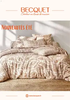 Prévisualisation de Catalogue Becquet Été du magasin Becquet formulaire valide 19/06/2026