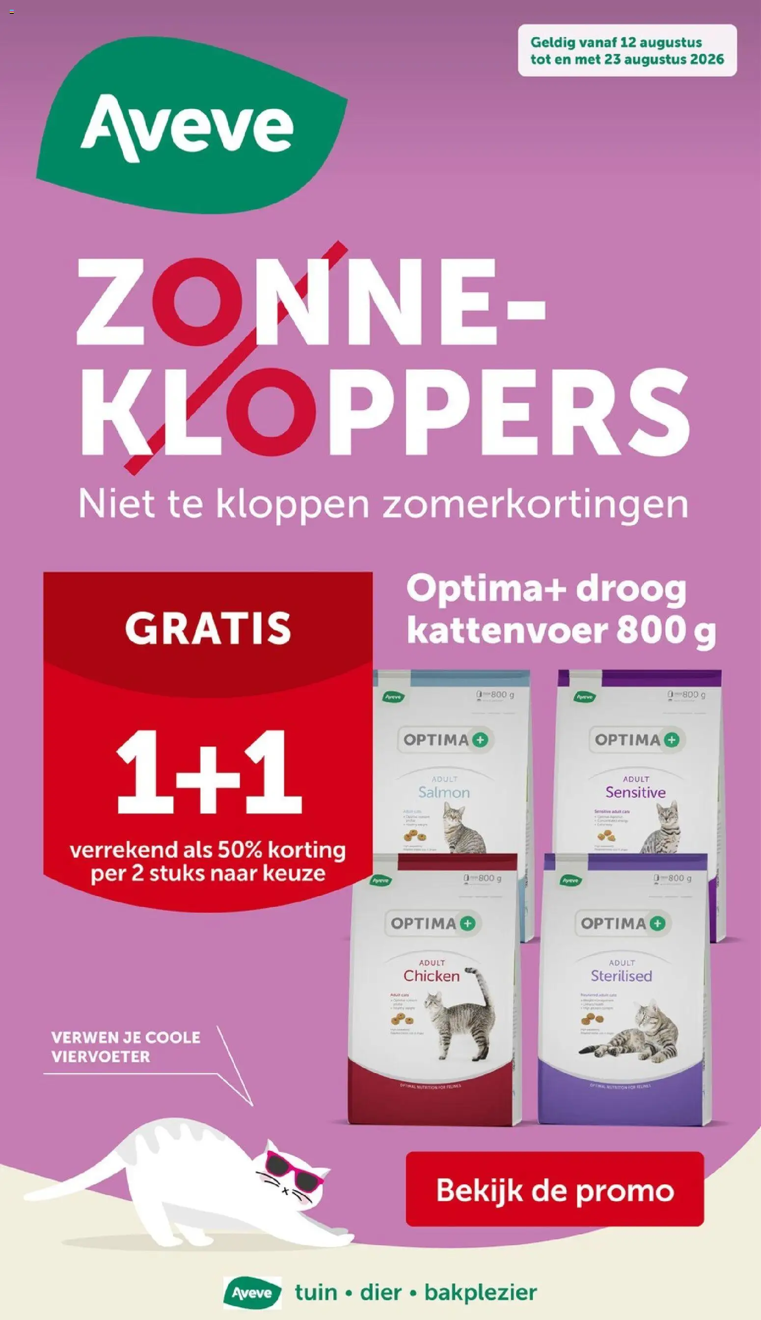 Voorbeeld van Aveve Folder van winkel Aveve geldig vanaf 12/08/2026