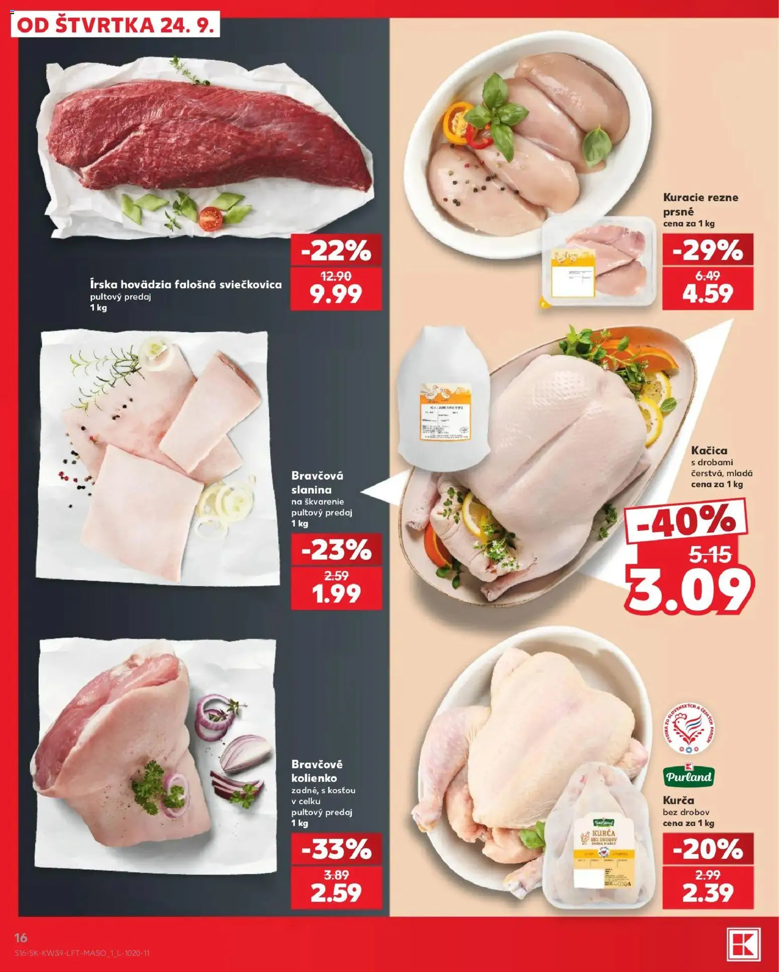 Náhľad Kaufland letáku platného od 24.09.2026