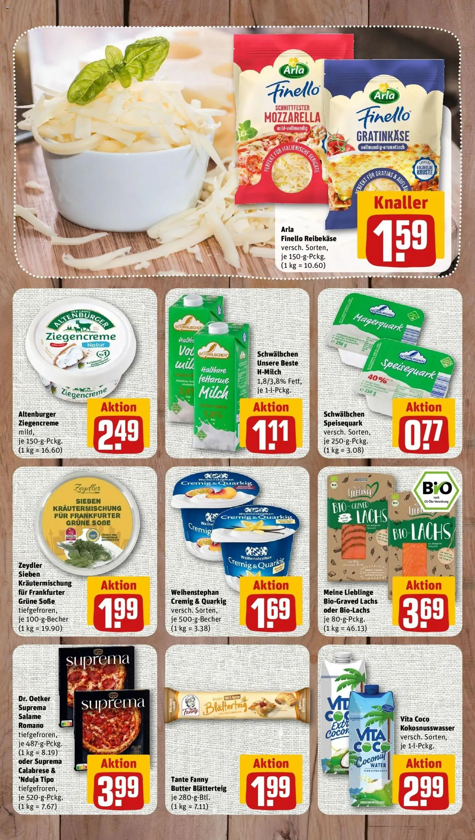 Vorschau von dem Prospekt des Geschäftes Rewe, gültig ab dem 26.10.2026