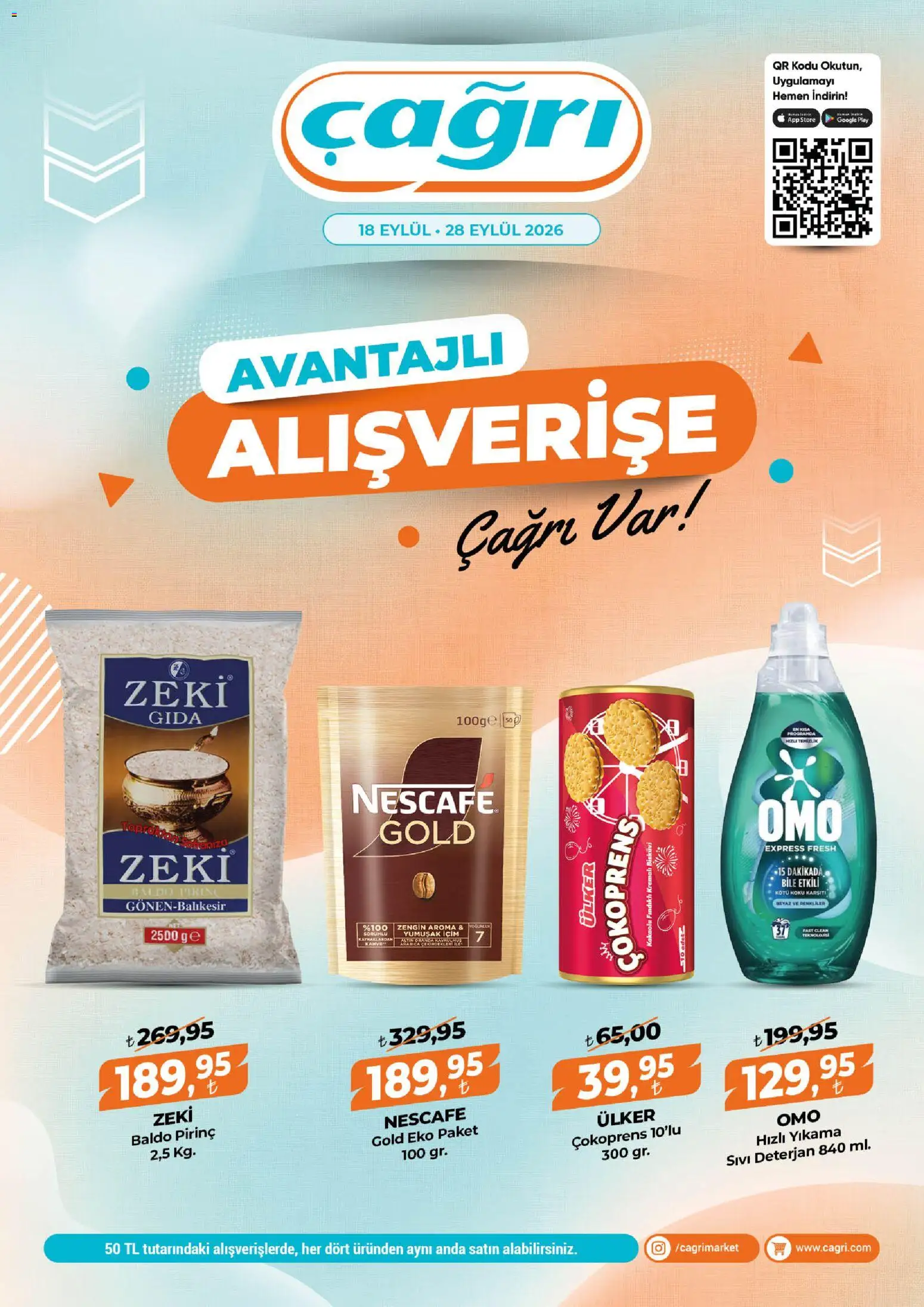 Çağrı Market Çağrı Market Katalog 18.09.2026 - Broşürünün önizlemesi