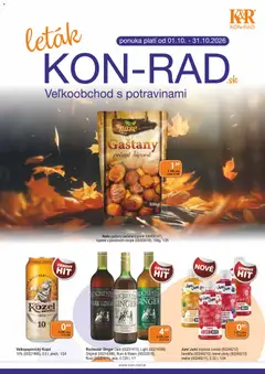 Náhľad KON - RAD letáku platného od 01.10.2026