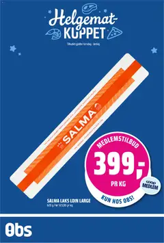 Forhåndsvis Coop Obs Helgemat Kuppet fra butikk Coop Obs gyldig fra 28/05/2026