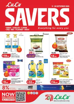 Preview of the catalogue Lulu Hypermarket Lulu Savers - Dubai & Northern Emirates of store Lulu Hypermarket valid from 11 Sep, 2026