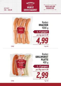 Vorschau der Angebote: Radatz Flugblatt gültig ab 03.08.2026