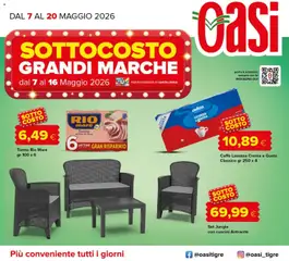 Anteprima dell'opuscolo Oasi volantino Teramo dal negozio Oasi valido da 07/05/2026