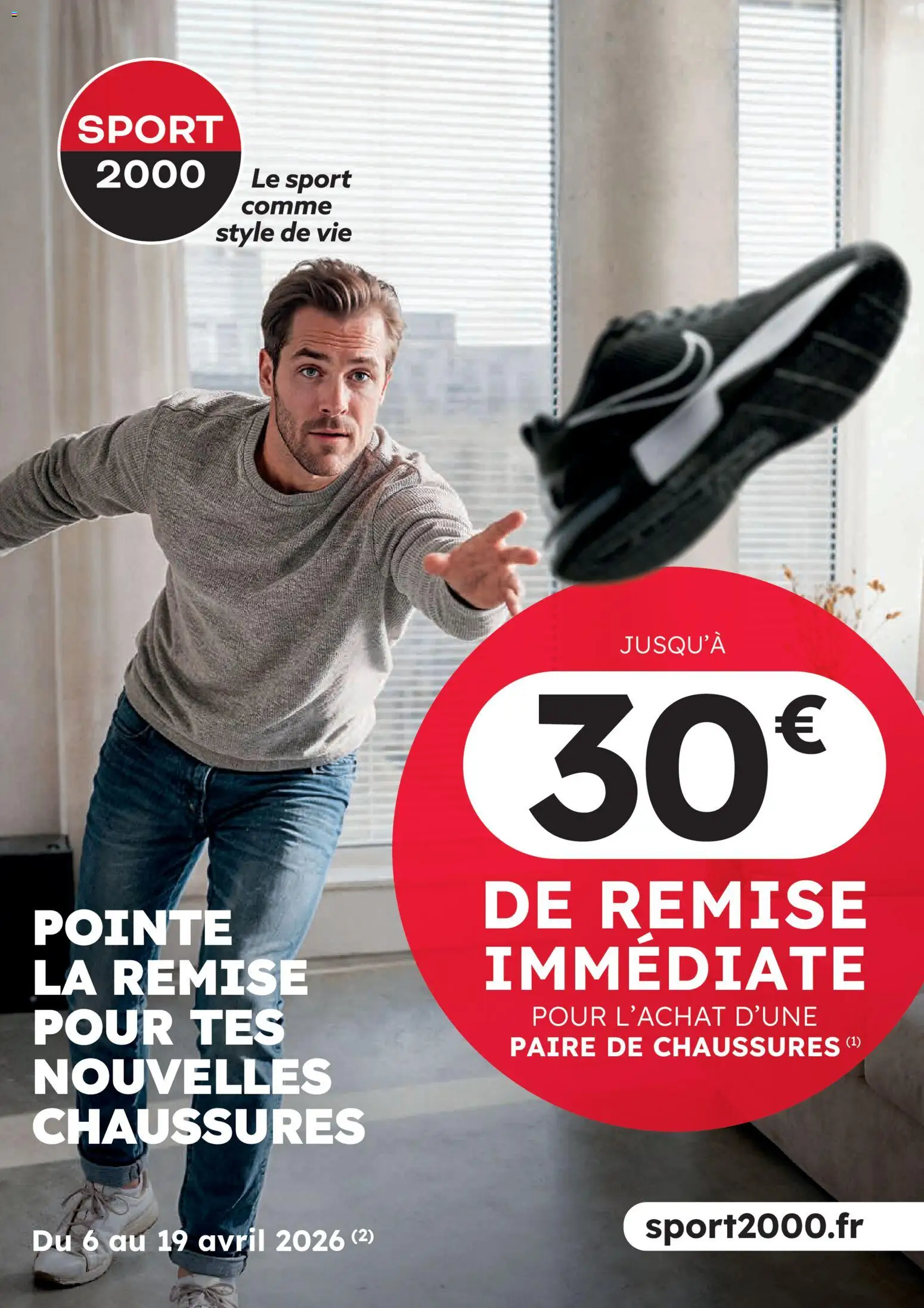 Prévisualisation de Sport 2000 catalogue du moment du magasin Sport 2000 formulaire valide 06/04/2026 - Chaussures