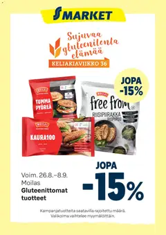 Kaupan S-market S-market - Moilas esikatselu, voimassa 26/08/2026