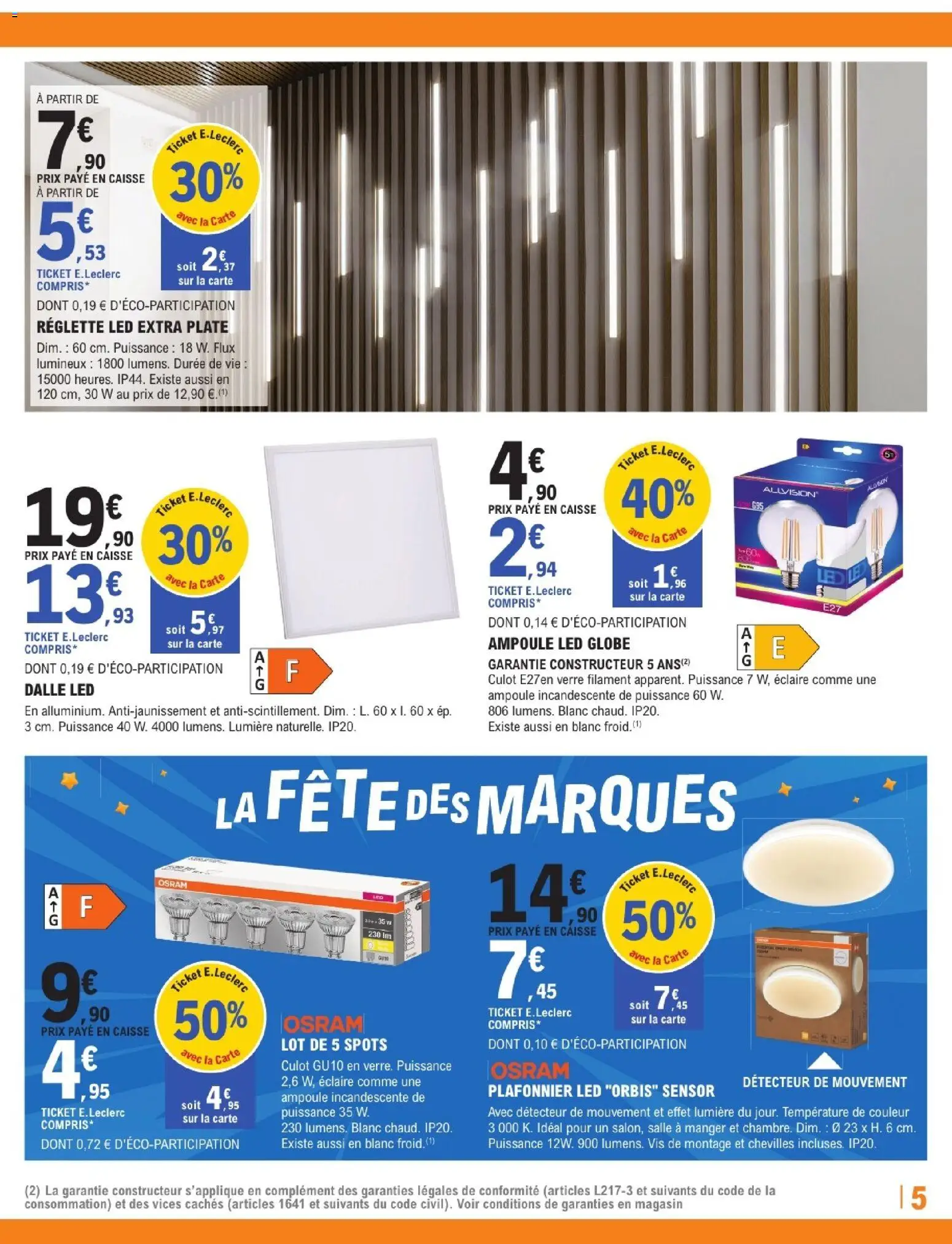 Prévisualisation de Brico E.Leclerc catalogue du magasin Brico E.Leclerc formulaire valide 27/10/2026