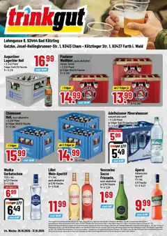 Vorschau von dem Prospekt des Geschäftes Trinkgut, gültig ab dem 26.10.2026