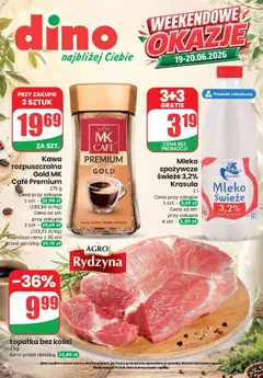 Pogląd gazetki "Dino gazetka - Weekendowe Okazje" ze sklepu Dino ważnej od 19.06.2026
