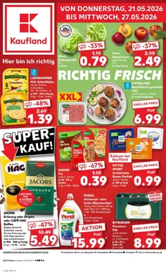 Vorschau von dem Prospekt des Geschäftes Kaufland, gültig ab dem 21.05.2026
