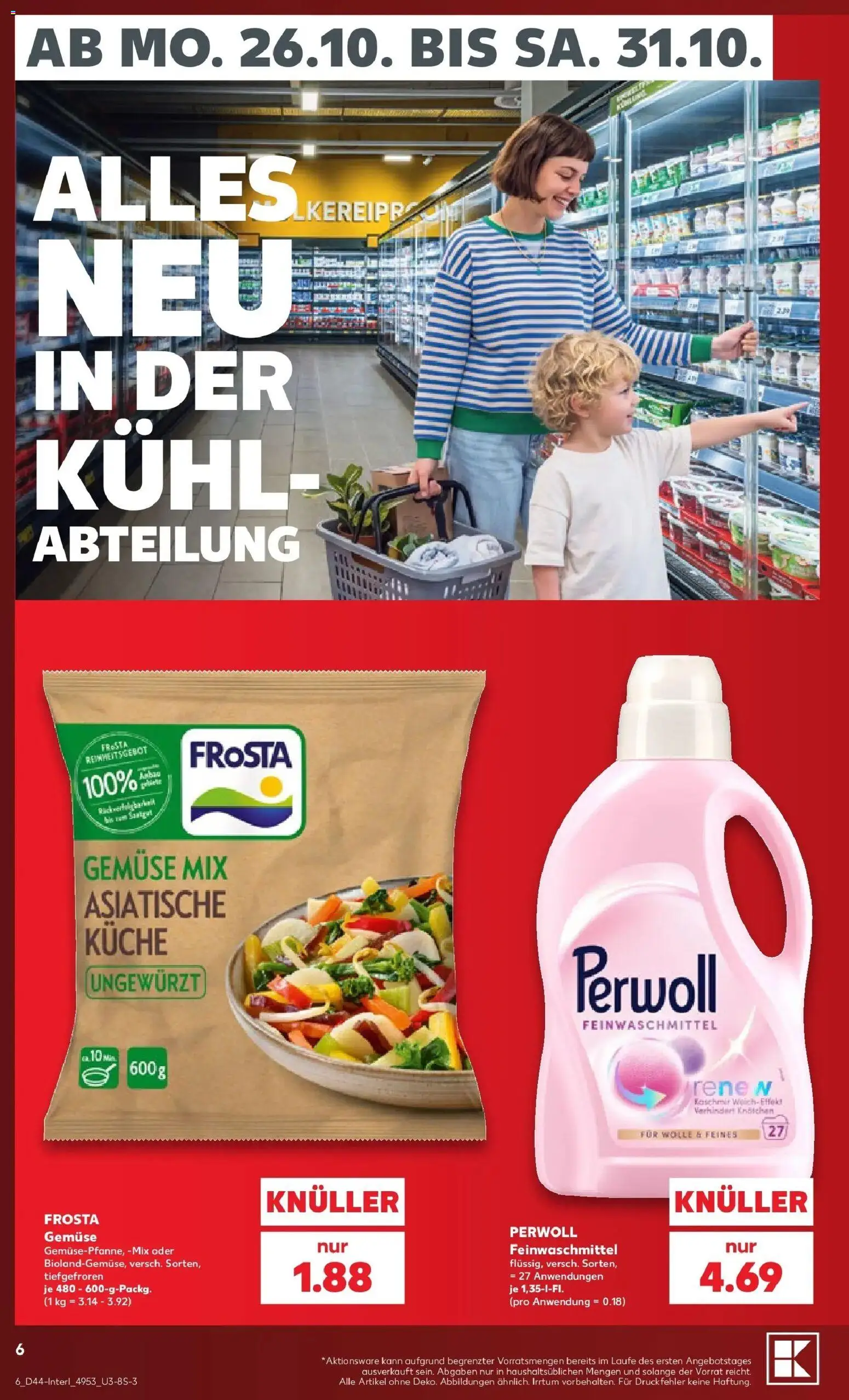 Vorschau von dem Prospekt des Geschäftes Kaufland, gültig ab dem 26.10.2026