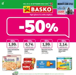 Anteprima dell'opuscolo Basko volantino dal negozio Basko valido da 15/09/2026