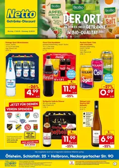 Vorschau von dem Prospekt des Geschäftes Netto Marken-Discount, gültig ab dem 17.08.2026
