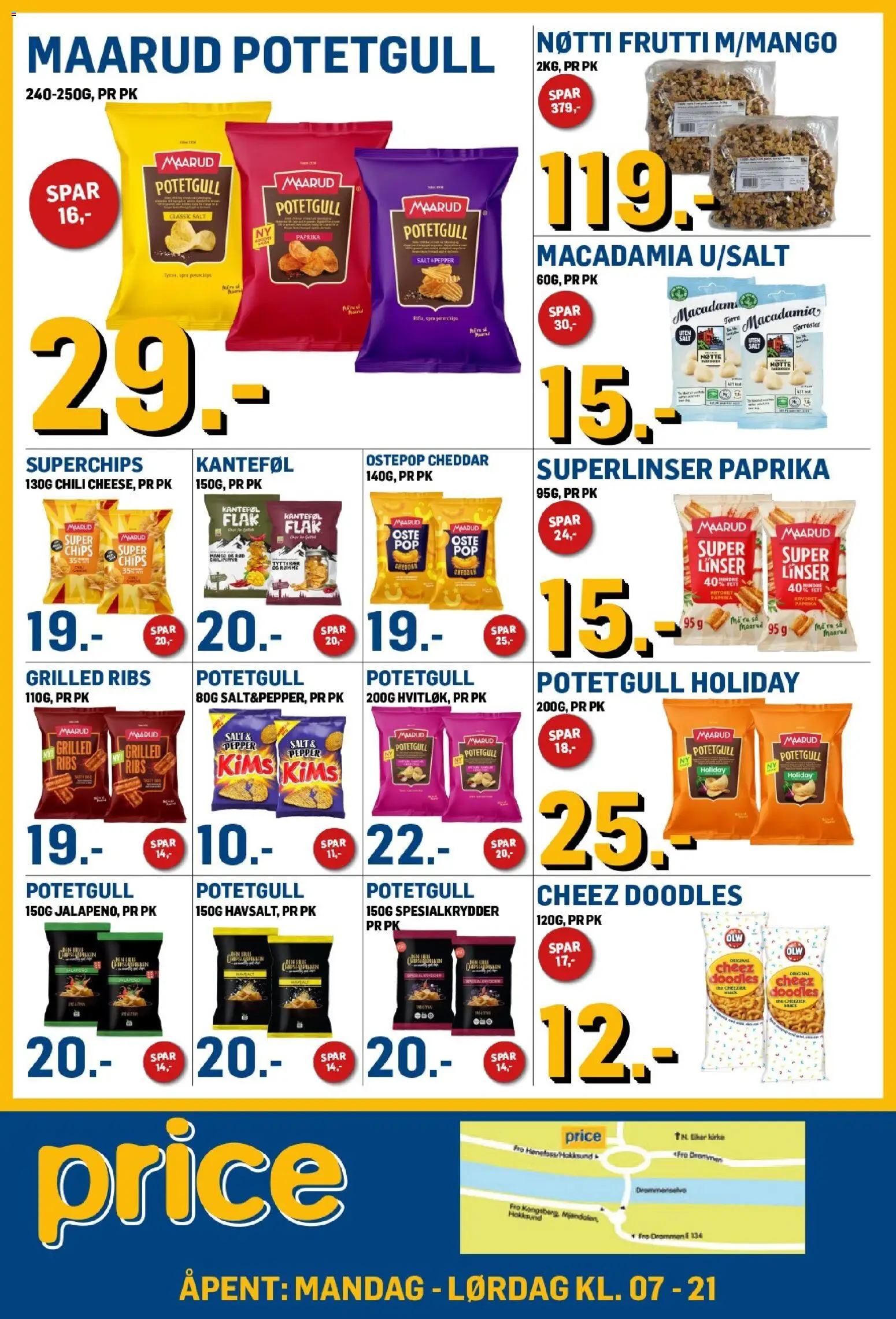 Forhåndsvis Price Lagerbutikk kundeavis fra butikk Price Lagerbutikk gyldig fra 21/08/2026
