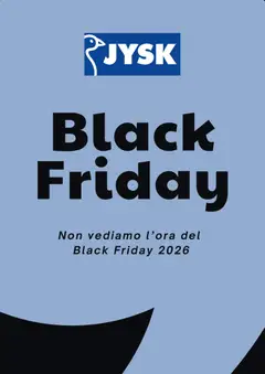 Anteprima dell'opuscolo JYSK Avviso del Black Friday dal negozio JYSK valido da 30/10/2026