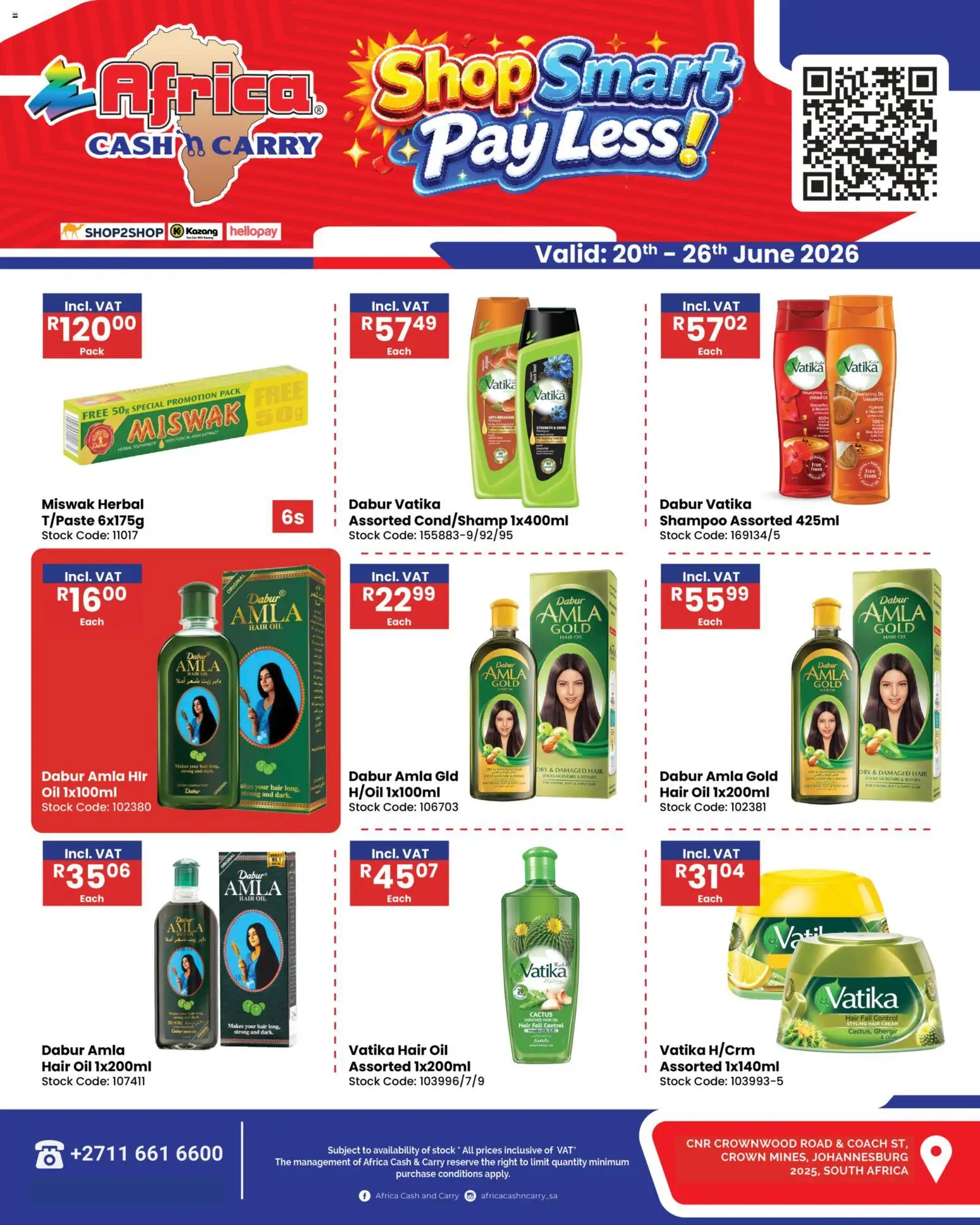 Preview of Africa Cash & Carry flyer valid from 20/06/2026