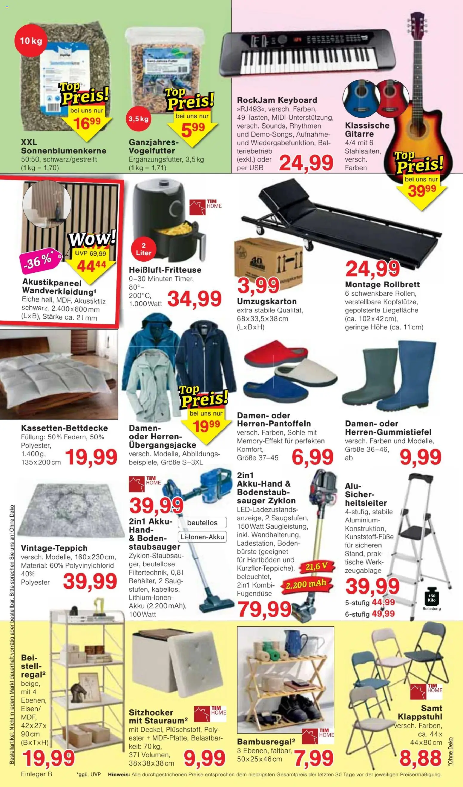 Vorschau von dem Prospekt des Geschäftes Jawoll, gültig ab dem 07.09.2026 - Heißluftfritteuse, Staubsauger, Top, USB, Bürste