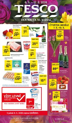 Náhled nabídky: Tesco Tesco leták - Hypermarket platný od 06.05.2026