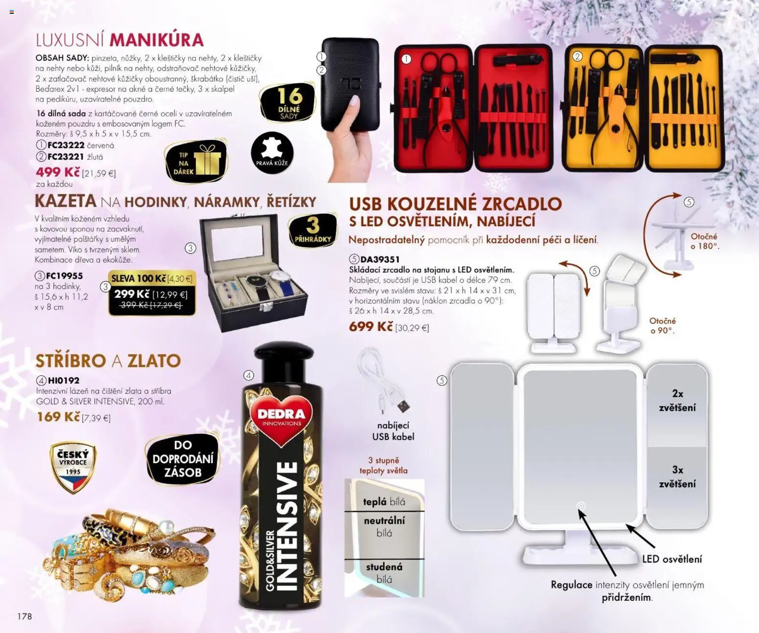 Náhľad Dedra letáku platného od 23.10.2026 - USB, Svetlá, Led, Kábel