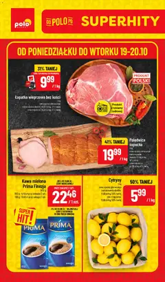 Pogląd gazetki "POLOmarket gazetka - Super Hity" ze sklepu POLOmarket ważnej od 19.10.2026