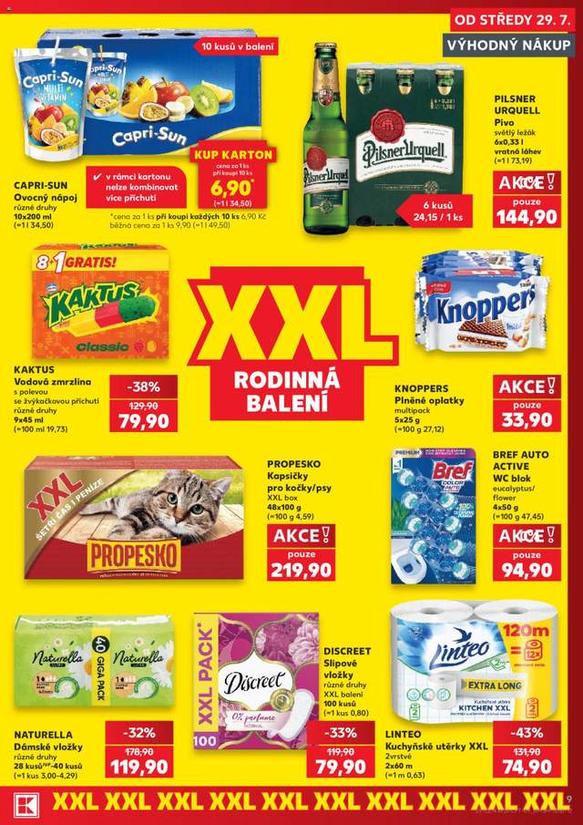 Nový Kaufland leták od 29.07.