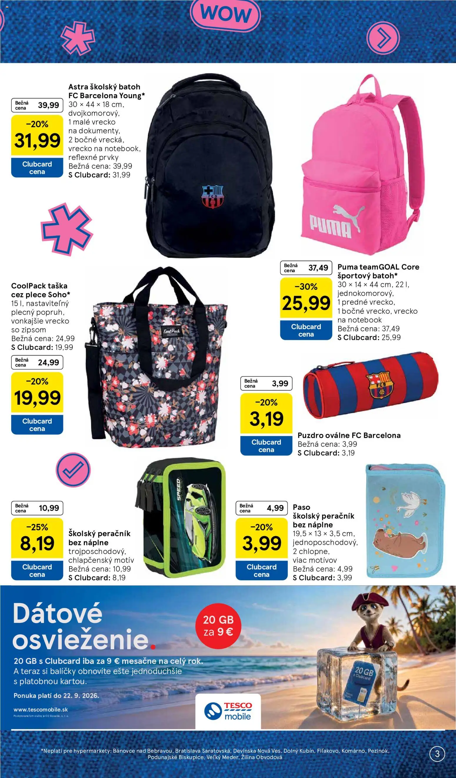 Náhľad Tesco letáku platného od 03.08.2026