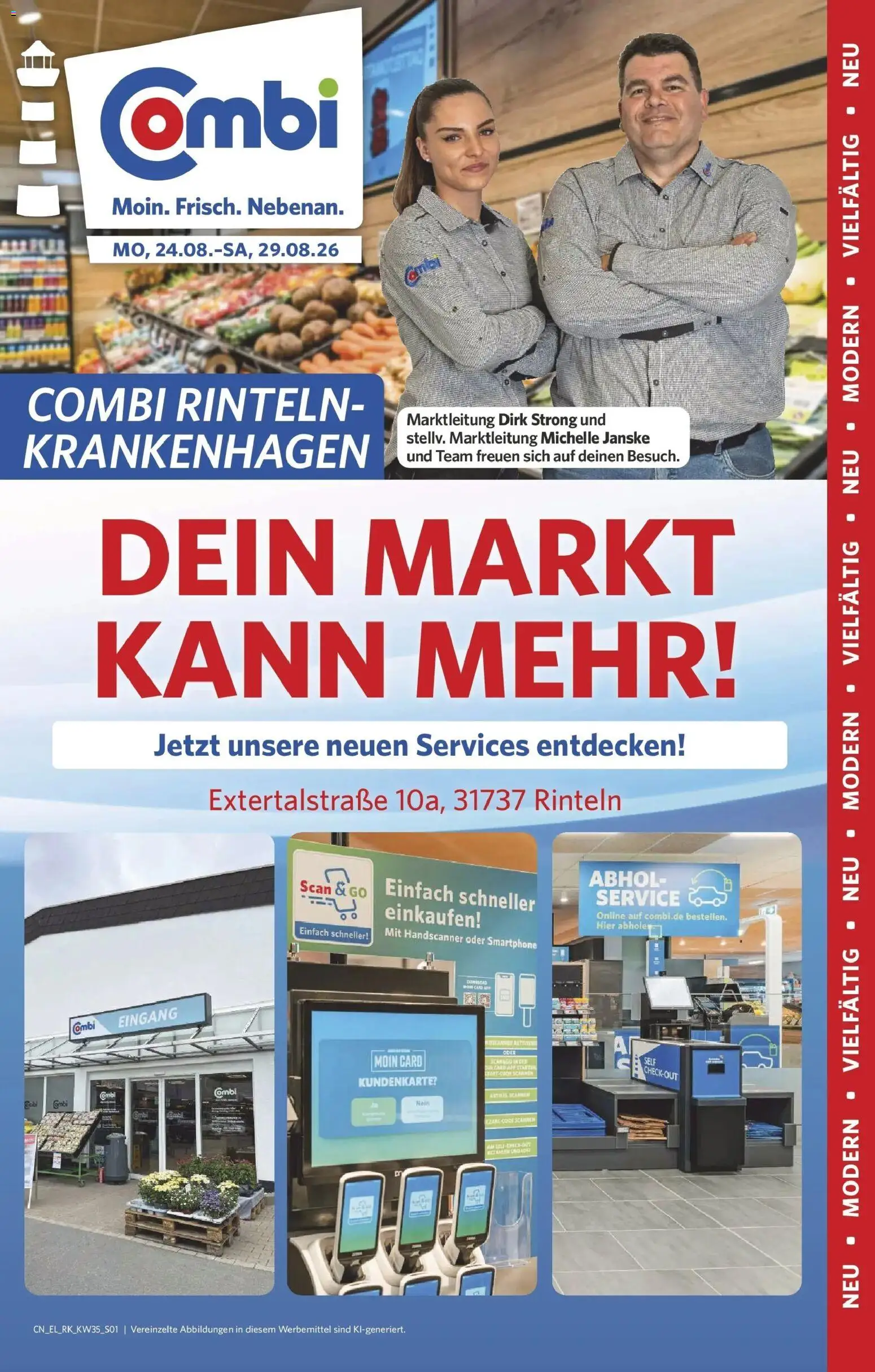 Vorschau von dem Prospekt des Geschäftes Combi, gültig ab dem 24.08.2026