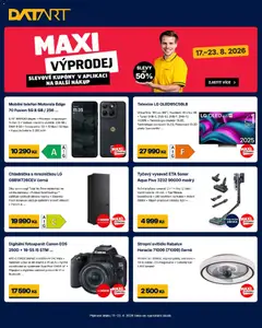 Náhled nabídky: Datart Datart leták platný od 17.08.2026